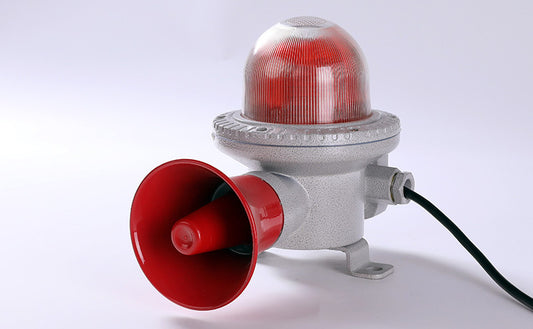 Explosion Proof Audible And Visual Alarm siren DC24V AC 220V AC110V 180dB