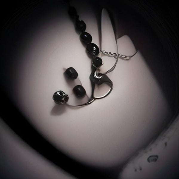 Black Onyx Key Wrap Bracelet