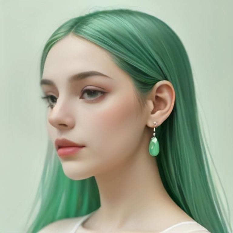 Pendientes Huggie Corona de Prehnita