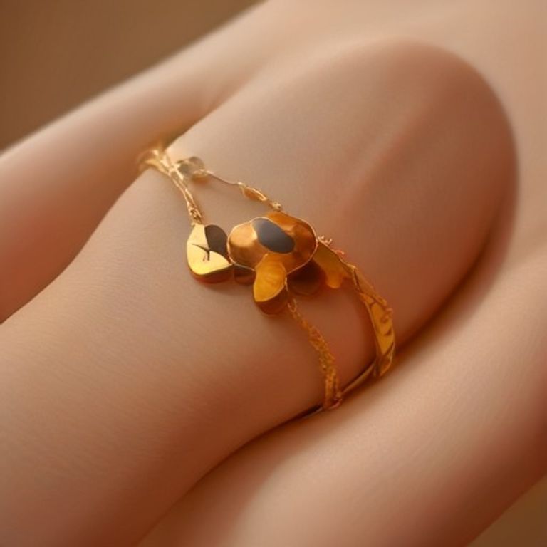 Tiger Eye Four-Leaf Clover Wrap Bracelet